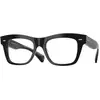 Image de Oliver Peoples Femme Oliver Peoples OV5542U MS. OLIVER-R 1005 Montures optiques Acétate Noir Transparent Carré Normale