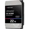 Image de Western Digital Ultrastar DC HC580 disque dur 22 To 7200 tr/min 512 Mo 3.5 SAS - Neuf
