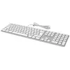 Image de Matias FK318S-FR Wired Aluminum Keyboard Silver for Mac - AZERTY