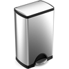 Image de simplehuman Poubelle à pédale Poubelle de 38 litres avec roues CW1814