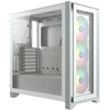 Image de Corsair iCUE 4000X RGB Midi Tower Blanc - Neuf
