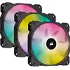 Image de Corsair SP120 RGB ELITE Boitier PC Ventilateur 12 cm Noir 3 pièce(s) - Neuf