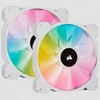 Image de Corsair SP140 RGB ELITE Boitier PC Ventilateur 14 cm Blanc 2 pièce(s) - Neuf