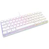 Image de Clavier Gamer mécanique (Cherry MX Red) Corsair K65 Mini 60% RGB (Blanc) - Neuf