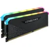 Image de Kit Barrettes mémoire 32Go (2x16Go) DIMM DDR4 Corsair Vengeance RS RGB 3200Mhz (Noir) #2POURCENT