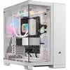 Image de CORSAIR Geh Midi 6500X (Tempered Glass) White