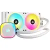 Image de Kit Watercooling AIO Corsair iCue Link H100i RGB - 240mm (Blanc) #2POURCENT