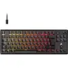 Image de Corsair K70 CORE TKL, filaire, USB, touches mécaniques, disposition QWERTZ, LED RGB, noir