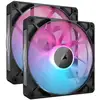 Image de Corsair iCUE LINK RX140 RGB Boitier PC Ventilateur 14 cm Noir 2 pièce(s) - Neuf
