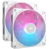 Image de Corsair iCUE LINK RX140 RGB Boitier PC Ventilateur 14 cm Blanc 2 pièce(s) - Neuf