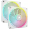 Image de Lot de 2 Ventilateurs de boitier Corsair iCue Link LX RGB - 14cm (Blanc) #2POURCENT