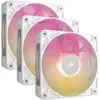 Image de Corsair iCUE LINK RX120 MAX RGB Boitier PC Ventilateur 12 cm Blanc 3 pièce(s) - Neuf
