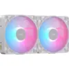 Image de Lot de 2 Ventilateurs de boitier Corsair iCue Link RX Max RGB - 14cm (Blanc) #2POURCENT
