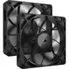 Image de Corsair iCUE LINK RX140 MAX Boitier PC Ventilateur 14 cm Noir 2 pièce(s) - Neuf