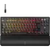 Image de Corsair K70 PRO TKL, filaire, USB, touches magnéto-mécaniques, disposition QWERTZ, LED RGB, noir