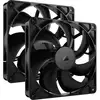 Image de Corsair RS140 Boitier PC Ventilateur 14 cm Noir 2 pièce(s) - Neuf
