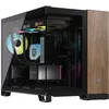 Image de Corsair CC-9011286-WW CORSAIR Geh mATX 2500X (Tempered Glass) Black/Walnut Wood