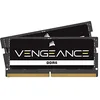 Image de CORSAIR Vengeance SODIMM DDR5 RAM 64Go (2x32Go) Jusqu'à 5600MHz CL48-48-48-90 1.10V Intel XMP 3.0 Mémoire des Ordinateurs Portables   Noir (CMSX64GX5M2A5600C48) en occasion ou reconditionné
