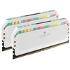 Image de Corsair Dominator Platinum RGB DDR5 - 64 Go (2 x 32 Go) - 5600 MT/s C40 - Intel XMP 3.0 - Blanc - Neuf