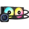 Image de Corsair CW-9060074-WW système de refroidissement d'ordinateur Processeur Refroidisseur de liquide tout-en-un 12 cm Noir 1 pièce(s) - Neuf