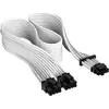 Image de Câble Premium à gaine individuelle 12+4 broches PCIe Gen 5 12VHPWR 600W, Type 4, BLANC (CP-8920332)