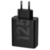 Image de Chargeur double Motorola TurboPower 125 W + câble 2 m Noir - Neuf