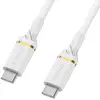 Image de OtterBox Premium Cable USB C-C 2M USB-PD, Cloud Sky White - Neuf