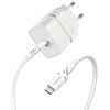Image de OtterBox EU Wall Charger 20W - 1X USB-C 20W USB-PD + USB C-Lightning Cable 1m, Cloud Dust White - Neuf