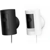 Image de Ring Stick Up Cam Plug-in, caméra de sécurité IP, pour l'intérieur et l'extérieur, sans fil, 2400 MHz, à poser ou à fixer au mur, noir