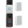 Image de Ring 10406514, Noir, Argent, Sans fil, 2,4 GHz, 802.11b, 802.11g, Wi-Fi 4 (802.11n), 1440 x 1440 px, 150°