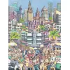 Image de New York Puzzle Company - Puzzle XXL « Ville ensoleillée » - 500 pièces
