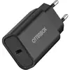 Image de OTTERBOX Chargeur mural 30W, 1 port USB-C antichoc, Power Delivery, charge rapide pour Smartphone, tablettes, NOIR - Neuf