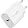 Image de OtterBox Standard EU Wall Charger 20W USB-C USB-PD blanc