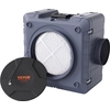 Image de SKYSHALO Purificateur d'air, système de filtration à 3 niveaux, unité d'air négatif portable de 550 CFM, équipé de filtres MERV10, charbon actif, H13 HEPA, convient pour les locaux résidentiels, industriels et commerciaux