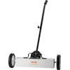 Image de VEVOR Balai magnétique Balayeuse magnétique 77-113 cm, Magnetic Sweeper Magnétique Balayette magnétique Levier magnétique Force magnétique 20,4 kg Collecteur de copeaux magnétique Balayeuse de sol