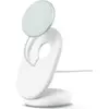 Image de Stand avec Chargeur induction Qi2 Blanc