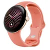 Image de Pixel Watch 5 (Bluetooth) Boitier de 41 mm avec bracelet sport caoutchouc Rose pêche - Neuf