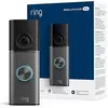 Image de Sonnette vidéo sans fil Ring Battery Pro (dernière génération), Argent, Noir, Champ de vision de 140°, Connectivité sans fil, Wi-Fi 6 (802.11ax)