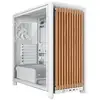 Image de Boîtier PC Midi Tower Corsair FRAME 4000D WOOD RS Blanc panneau bois verre trempé - Neuf