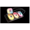 Image de Refroidisseur CPU liquide CORSAIR iCUE LINK TITAN II 360 RX RGB AIO 360 mm Noir avec éclairage multi-couleur - Neuf
