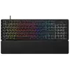 Image de Clavier de jeu CORSAIR SKIFF 100 Plus Filaire AZERTY Noir, 6 touches G, RGB 10 zones, IP53, molette multimédia, numpad - Neuf