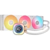 Image de Corsair iCUE LINK TITAN 360 RX LCD Processeur Refroidisseur de liquide tout-en-un 12 cm Blanc 1 pièce(s) - Neuf