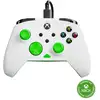Image de Turtle Beach Rematch Core blanc/vert - Manette de jeu filaire - Licence Xbox Series XS, Xbox One et PC - touches audio, moteurs de vibration et gâchettes d'impulsion, câble de 3 m - Neuf