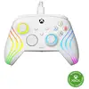 Image de Turtle Beach Afterglow Wave Controller Blanc Manette de jeu RGB filaire - Licence pour Xbox Series XS, Xbox One et Windows - Boutons programmables, gachettes à effet Hall, commandes audio - Neuf