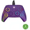 Image de Turtle Beach Afterglow Wave Controller Violet Manette de jeu RGB filaire - Licence pour Xbox Series XS, Xbox One et Windows - Boutons programmables, gachettes à effet Hall, commandes audio - Neuf