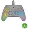Image de Turtle Beach Afterglow Wave Controller Grise Manette de jeu RGB filaire - Licence pour Xbox Series XS, Xbox One et Windows - Boutons programmables, gachettes à effet Hall, commandes audio - Neuf