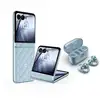 Image de Motorola razr 60 + moto buds loop 17,5 cm (6.9 ) Double SIM Android 15 5G USB Type-C 8 Go 256 Go 4500 mAh Bleu - Neuf