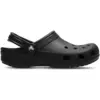 Image de Crocs Classic Femme - Baskets, Noir - Pointure 37-38 - Synthétique