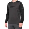 Image de Maillot Ridecamp Langarm Schwarz/Grau - M