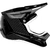 Image de Casque 100 % aéronautique - intégral, noir et blanc - Taille XL (61- 62cm)